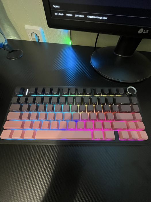 AULA F75, нова, максимальна комплектація, безпровідна/провідна