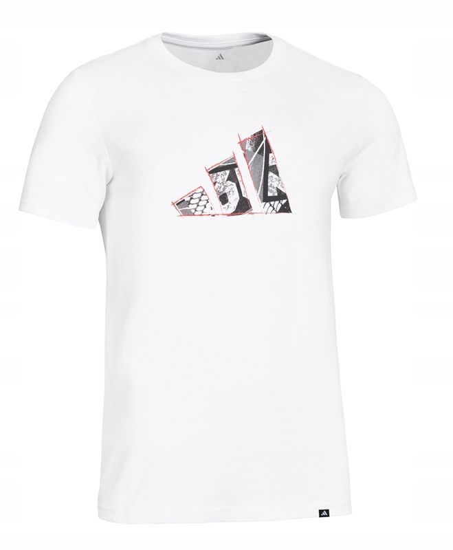 Adidas Męska Koszulka Bawełniana T-shirt Logo Graphic / rozm. 2xl
