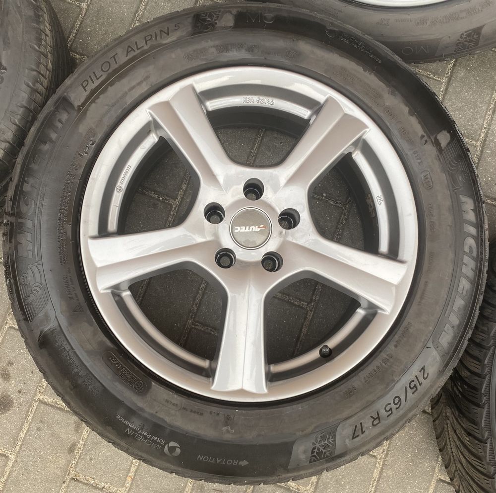 Alufelgi z oponami 215/65 R17 VW Tiguan Seat Taracco Skoda Kodiaq