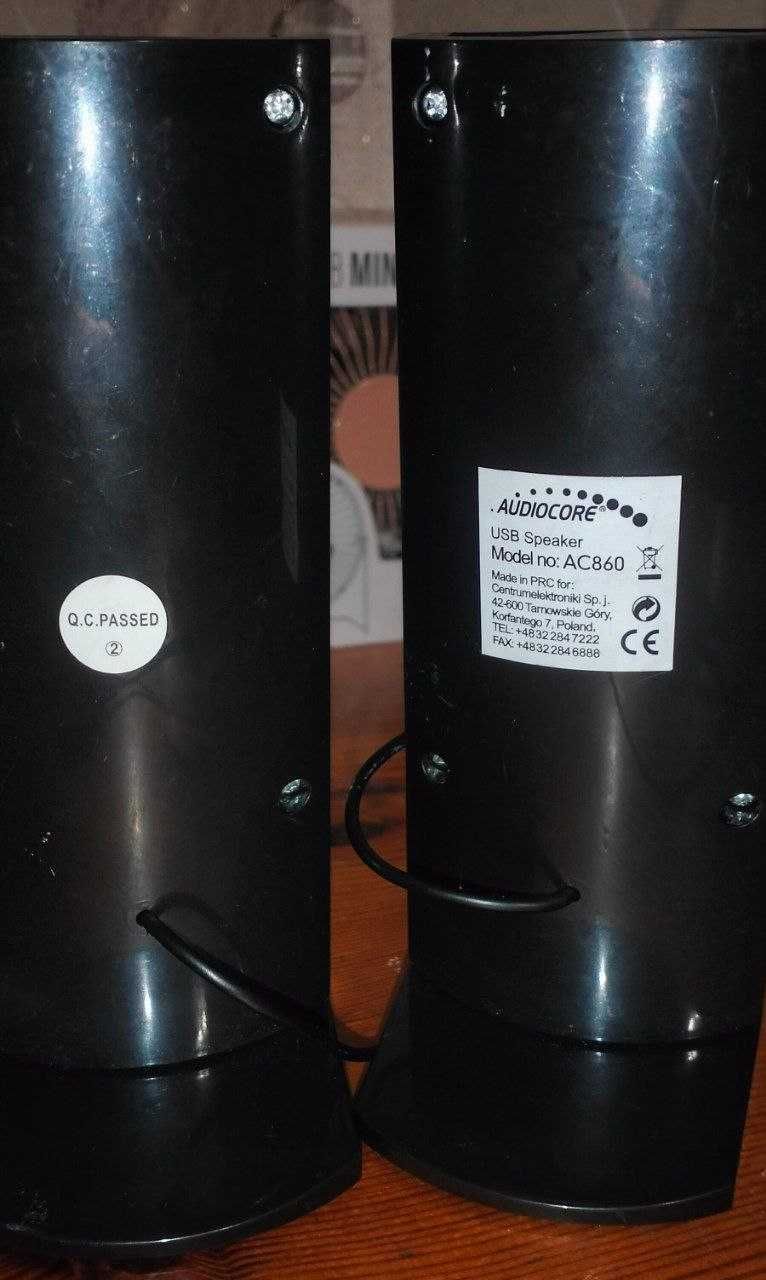Комп'ютерні колонки з підсвіткою Audiocore AC860