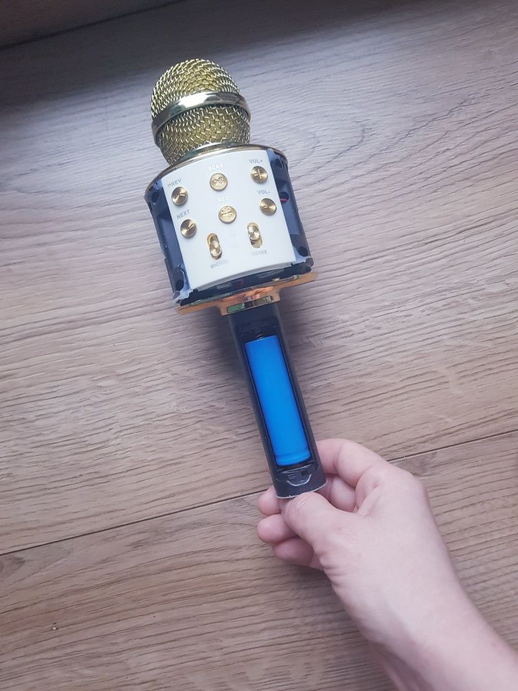 Mikrofon Bezprzewodowy Karaoke Głośnik Bluetooth