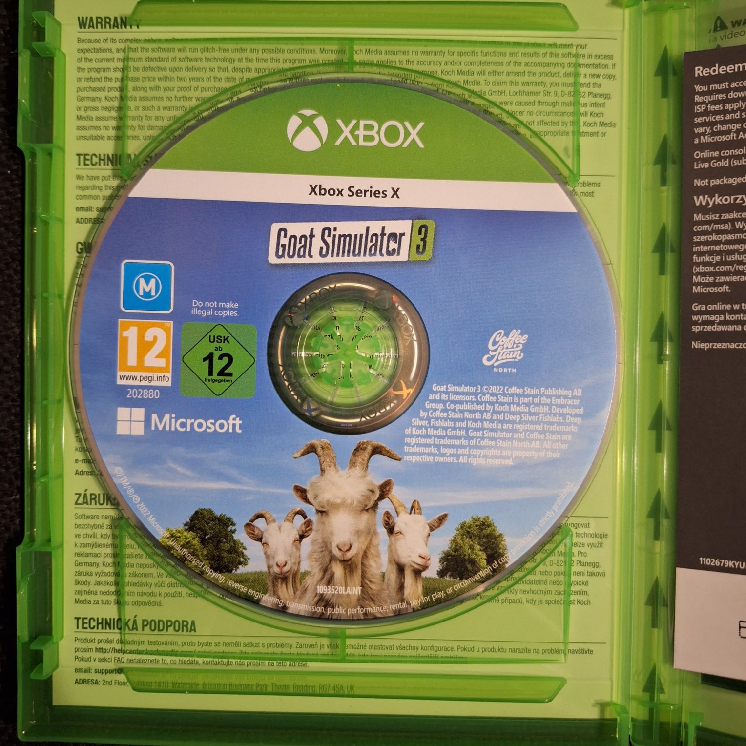 Goat Simulator 3 wersja pre-orderowa  Xbox Series x