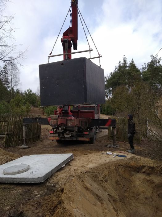 Szamba betonowe szczelne kompleksowo rozne  zbiornik na deszczówkę