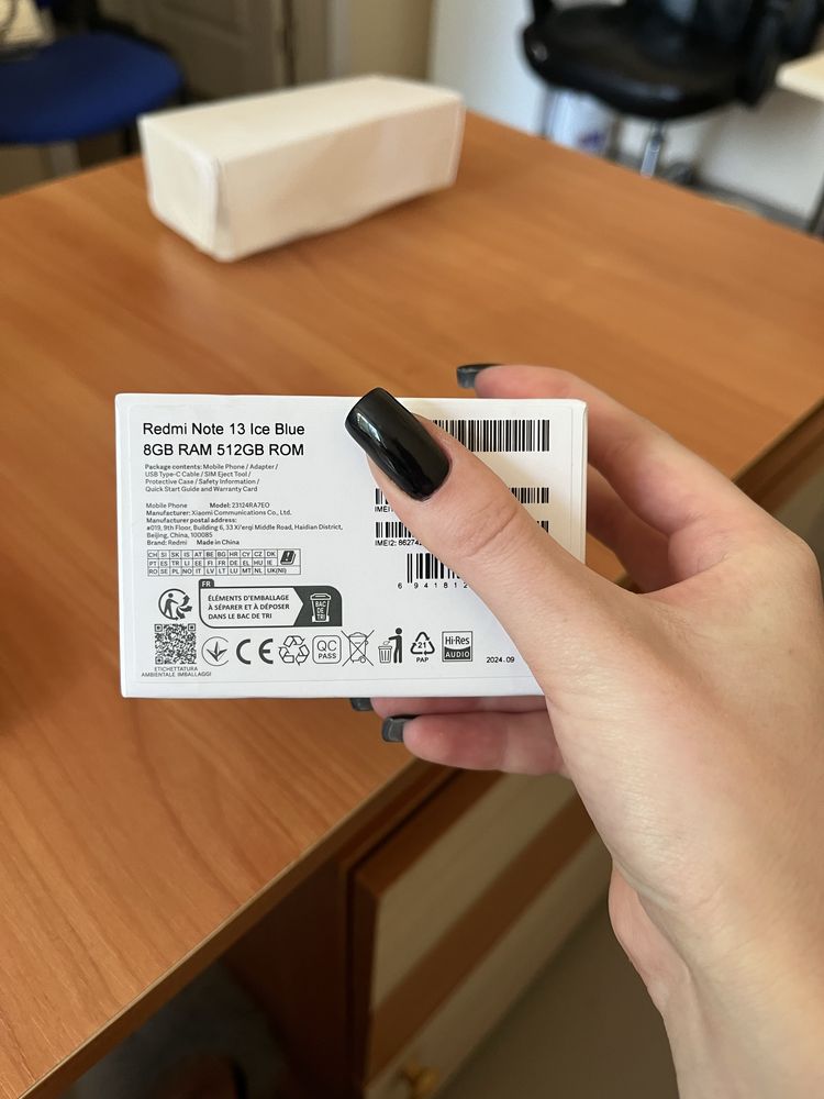 Redmi Note 13 8/512GB Ice Blue Global EU