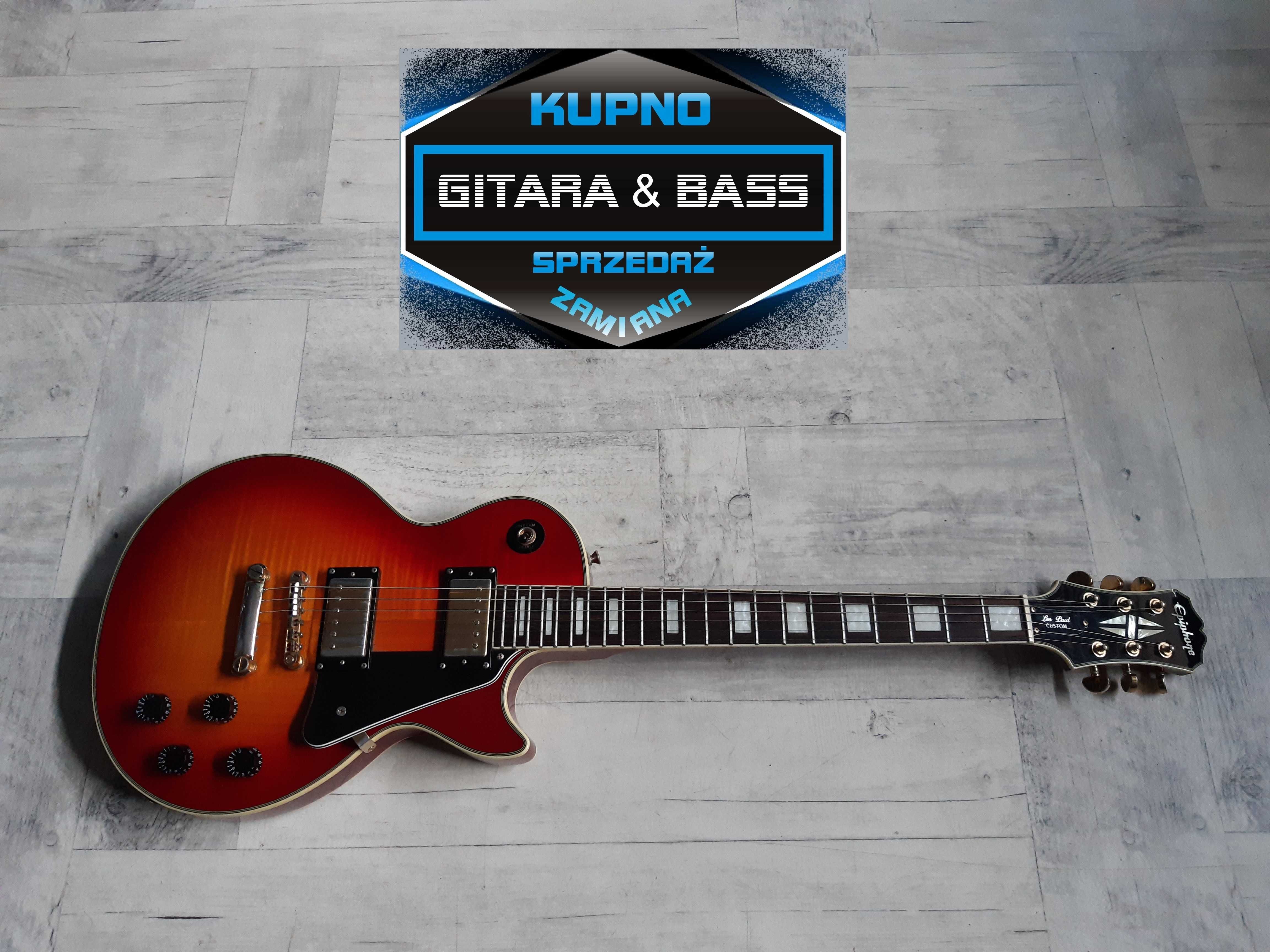 Piękna Gitara Epiphone Les Paul Custom- 2007r -Grover- wysyłka-zamiana