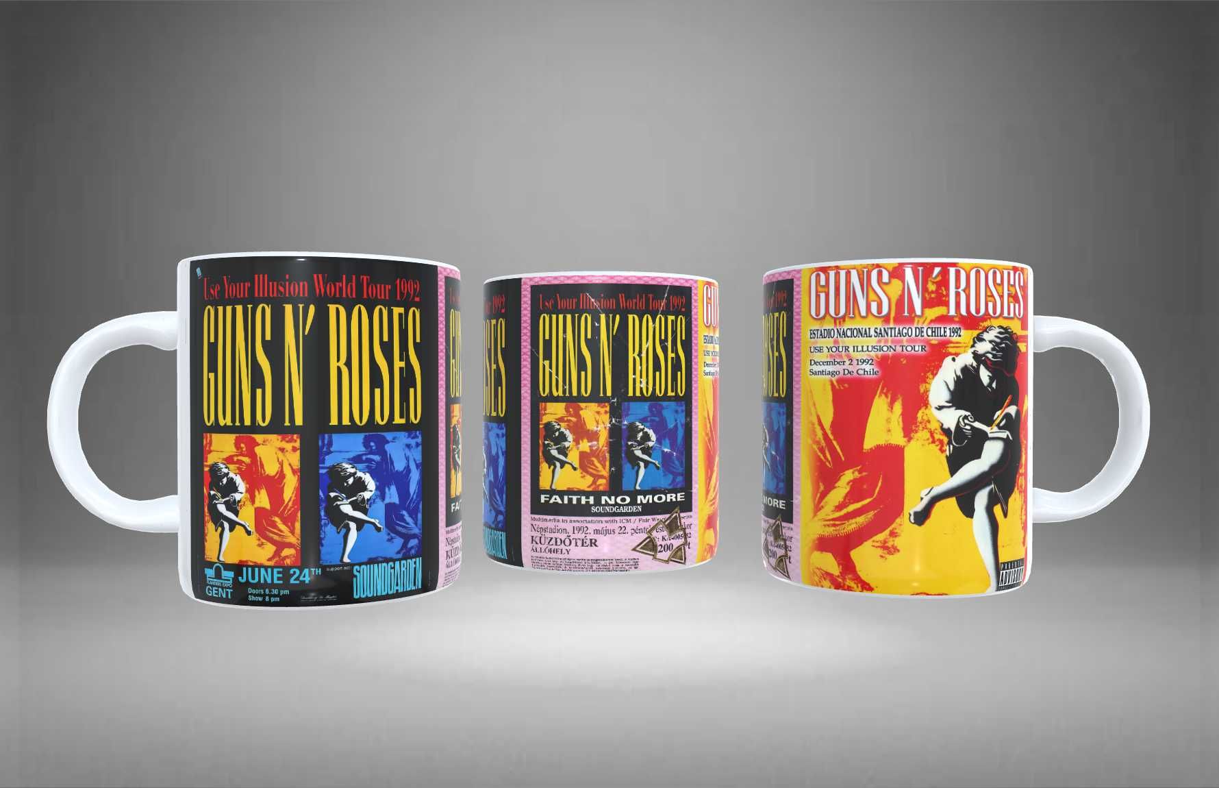 Canecas Guns N Roses