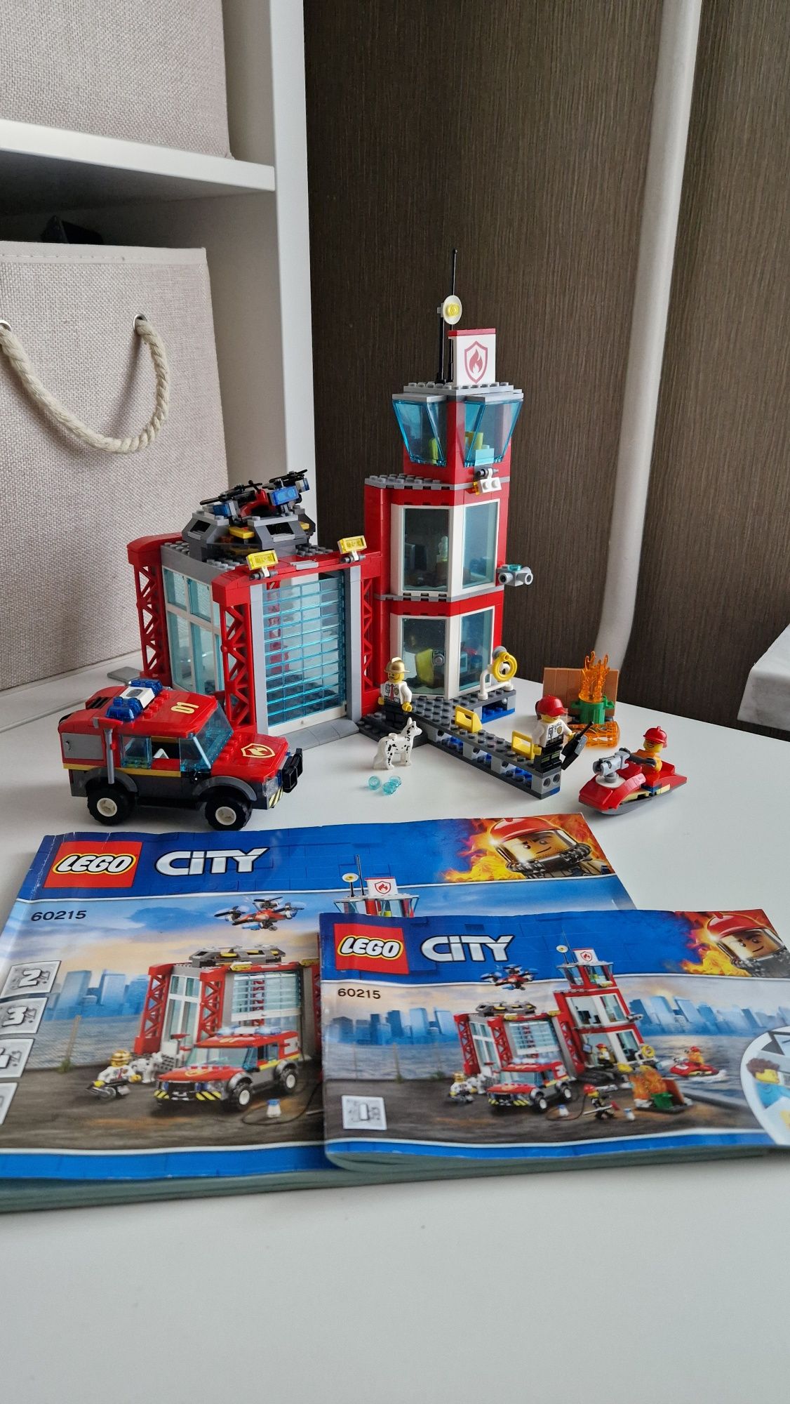 Конструктор 5+,  LEGO City Пожежне депо (60215)