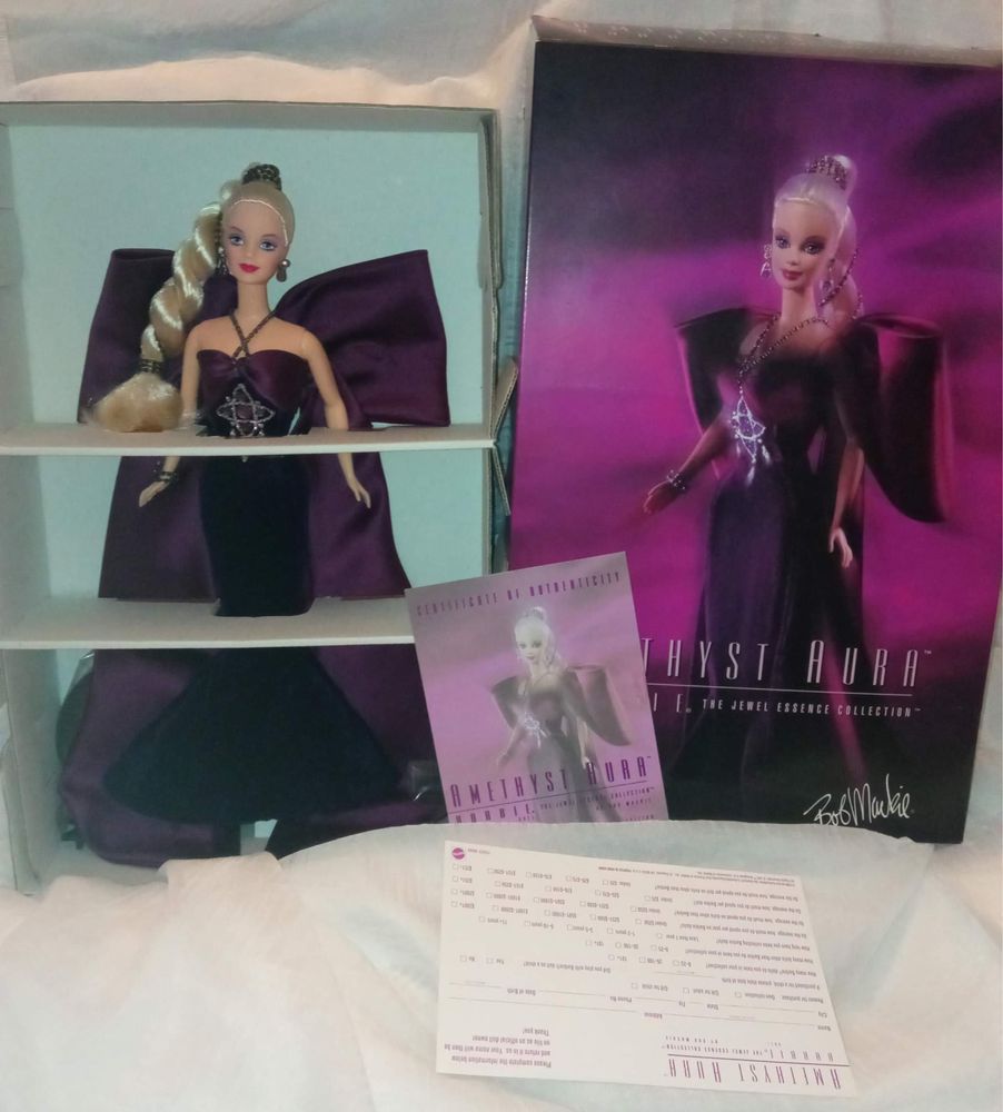 Barbie 'Amethyst Aura' Bob Mackie  Kolekcja Jewel Essence 2006 Mattel