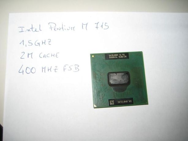 CPU Intel Pentium M Processor 715