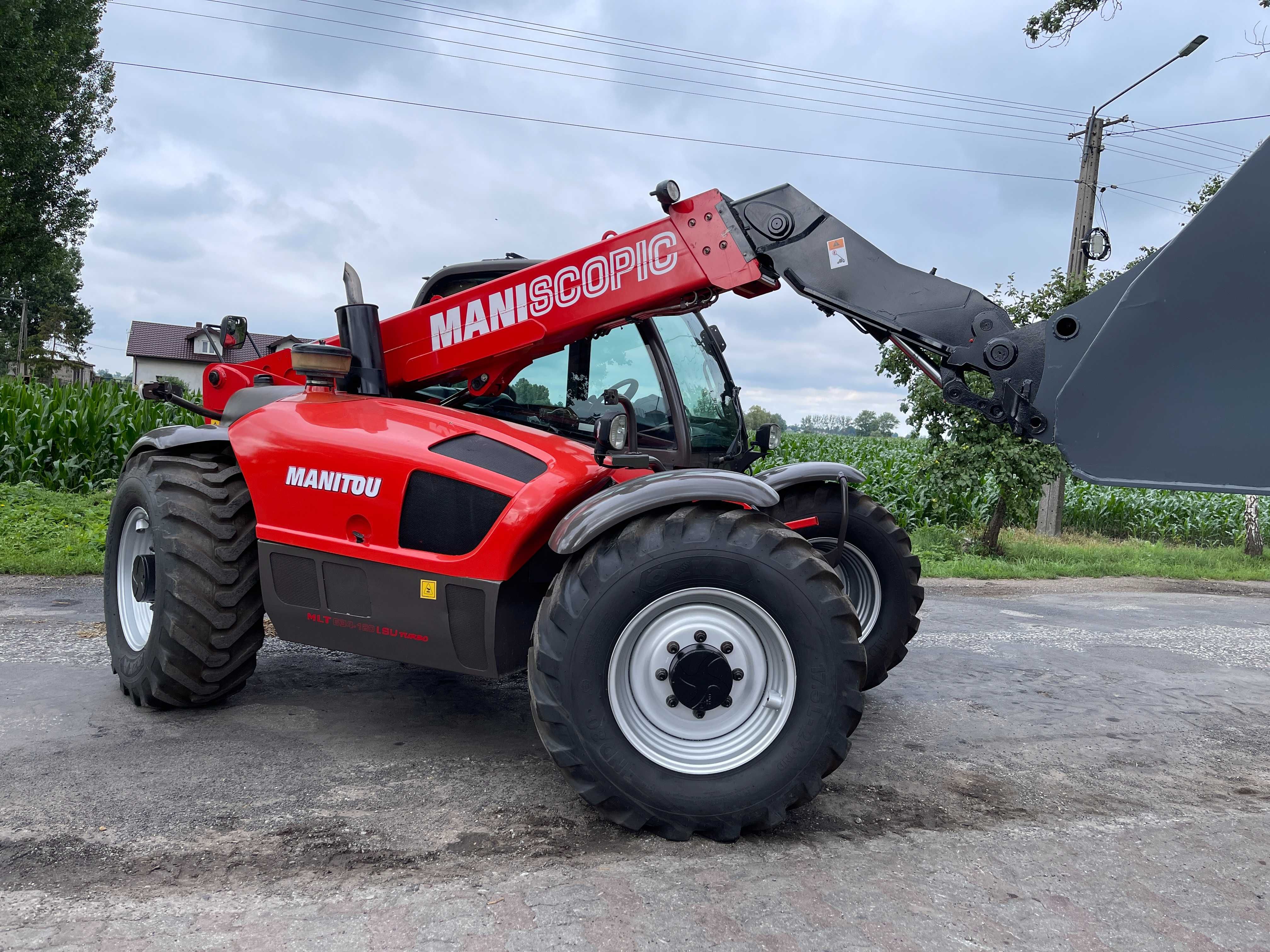 Ładowarka teleskopowa Manitou MLT 634 LSU*2013 ROK*Nowe opony*Piękna!