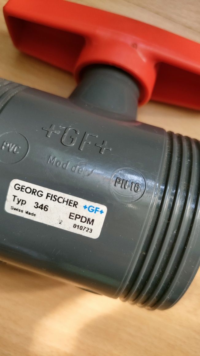 Zawór kulowy Georg Fischer 1 i 1/4 " GF typ 346