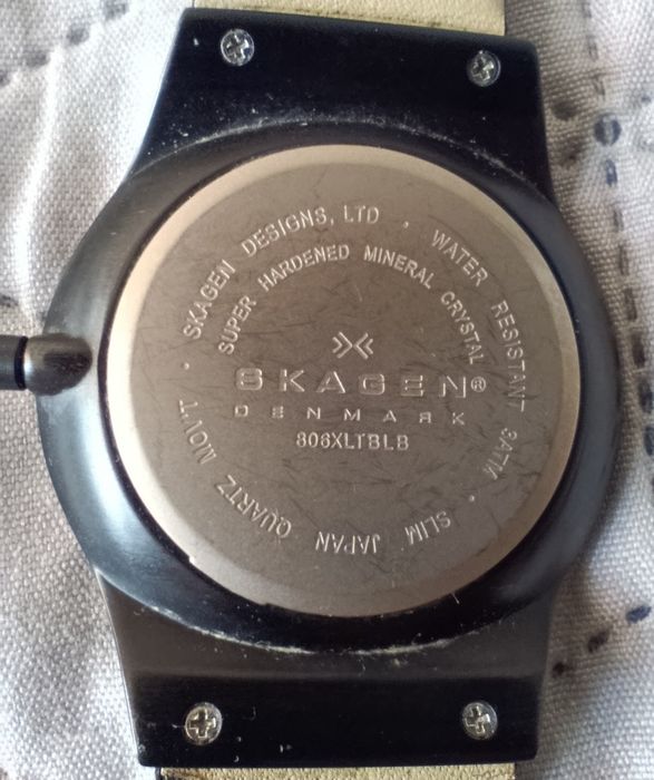 Титановий годинник Skagen 308XL TBLB з Німеччини