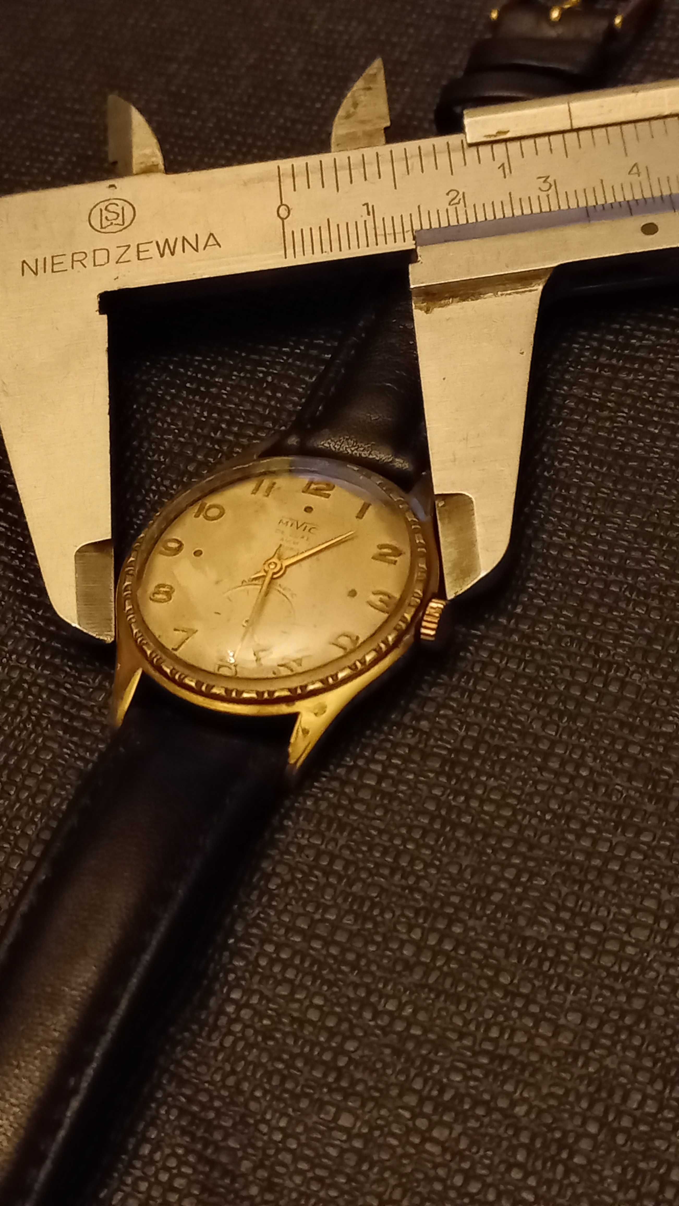 Sprzedam ładny męski zegarek Mivic De Luxe lata 40/50