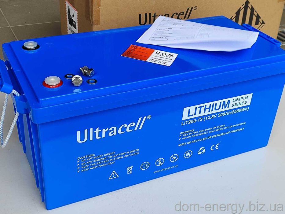 Литий-ферум-фосфатный аккумулятор 200 Ah Ач 12v В LiFePo4 батарея АКБ