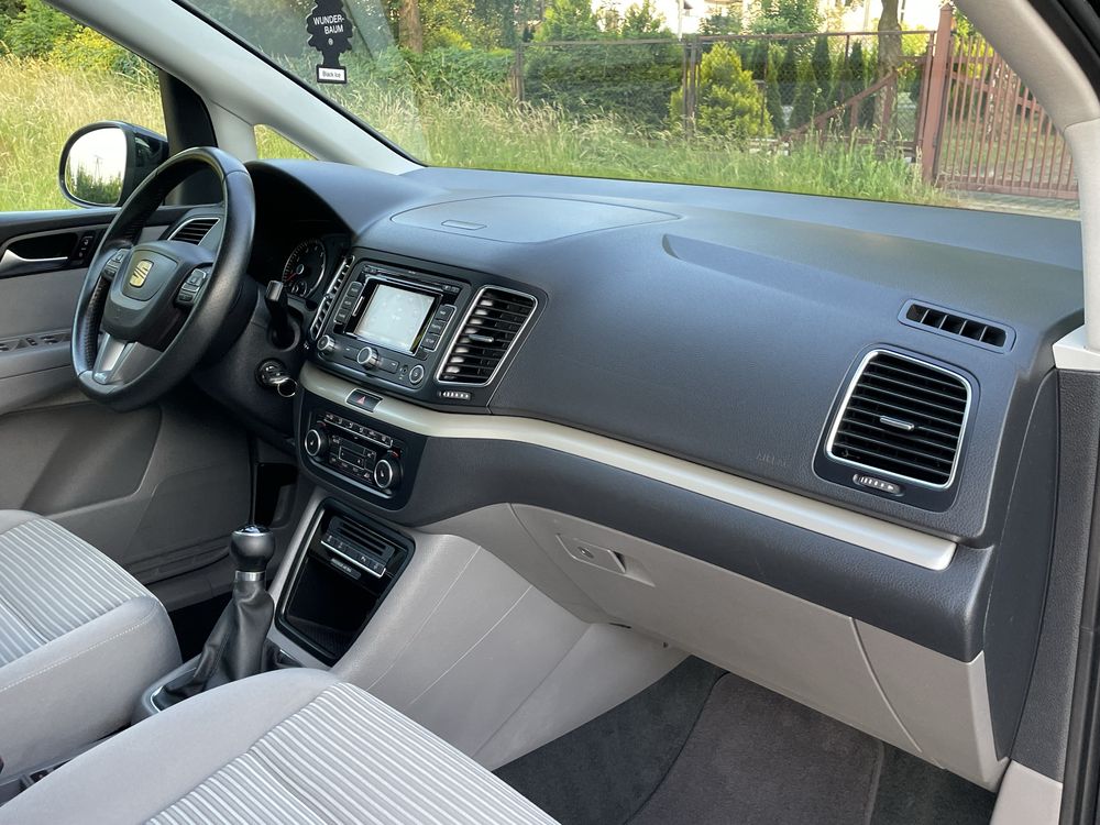 Seat Alhambra 1.4 TSI 150 KM 7 Osób Bezwypdkowy Zadbany Bixenon Niemcy