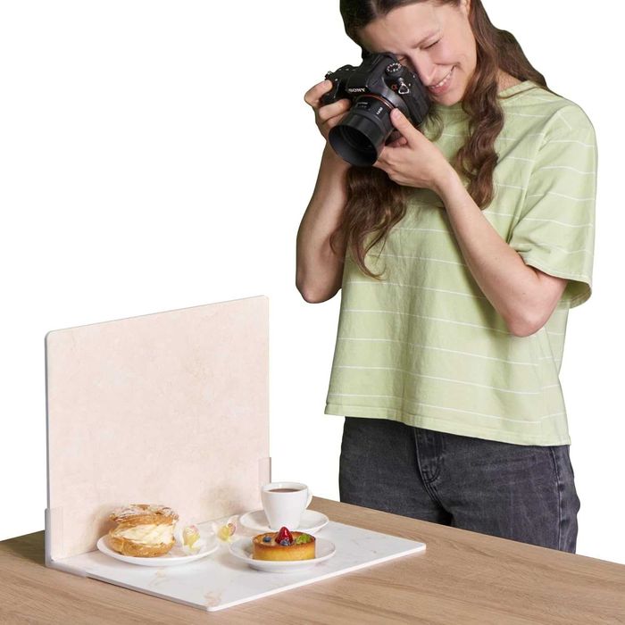 Tło fotograficzne, małe, 30 x 40 cm, 2-Pakowa Tablica Do Zdjęć