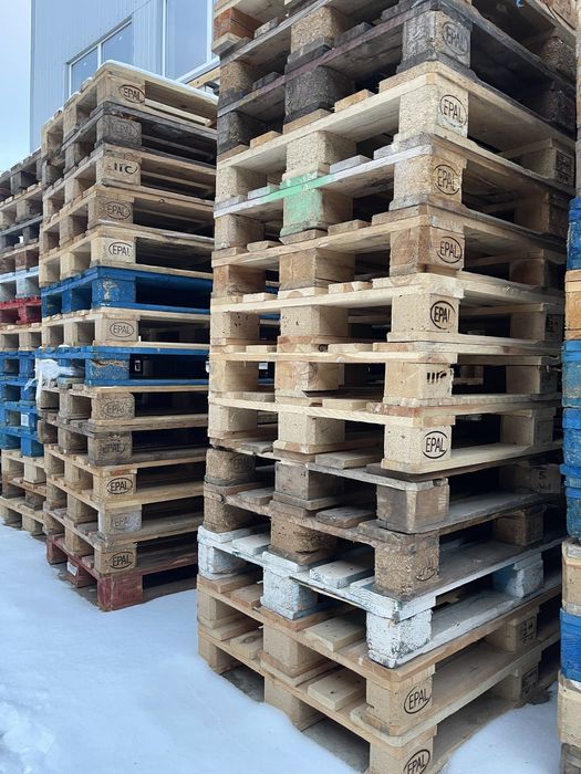 Деревянный поддон, пиломатериал брус доска