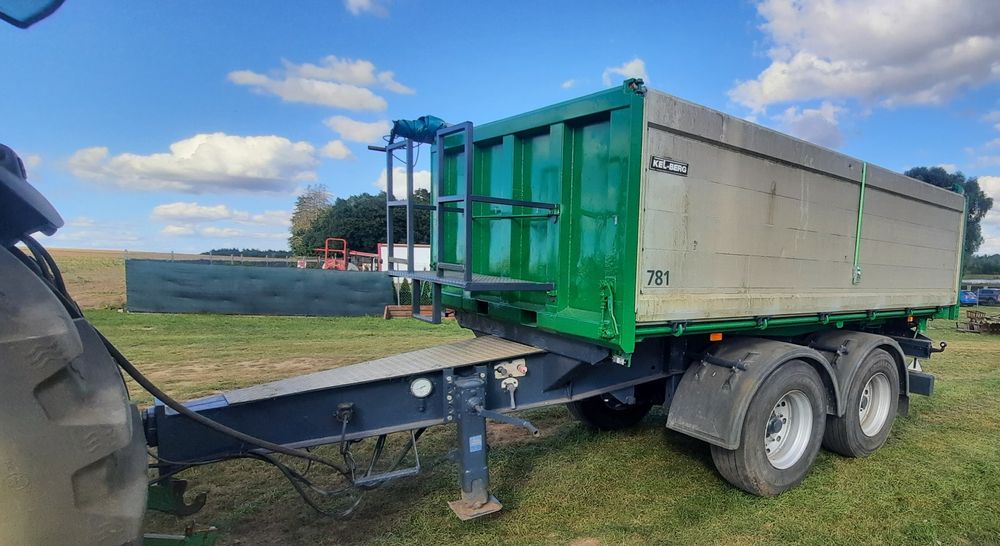 Przyczepa Kel Berg wywrotka tandem 3 stronny vaia