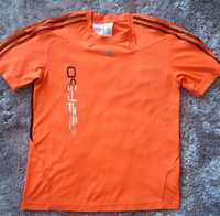 ADIDAS oryginalna koszulka sportowa t-shirt śliska j NOWA roz 176cm