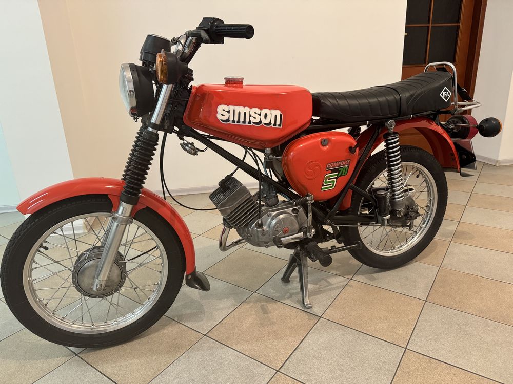 Simson S70 Comfort, DDR !!! Oryginał !!! Stan kolekcjonerski !!!