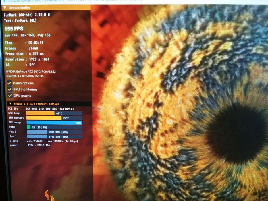 Комп'ютер Intel E5-2873 v3 12/24 ядер geforce RTX 3070 8Gb