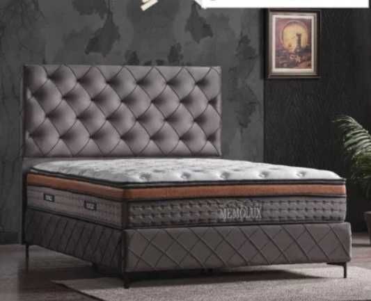 Cama Memolux + Estrado, Sistema Elevatório e Fundos