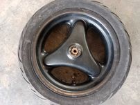yamaha neos skuter felga przód koło opona przednie 12x3,5