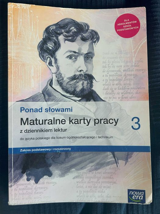 Ponad słowami 3 Maturalne karty pracy język polski nowa era