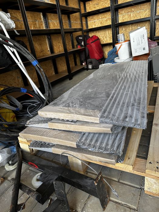 Blachodachówka Ruukki Hyygge 50 czarny mat płaska NOWA 5 paczek