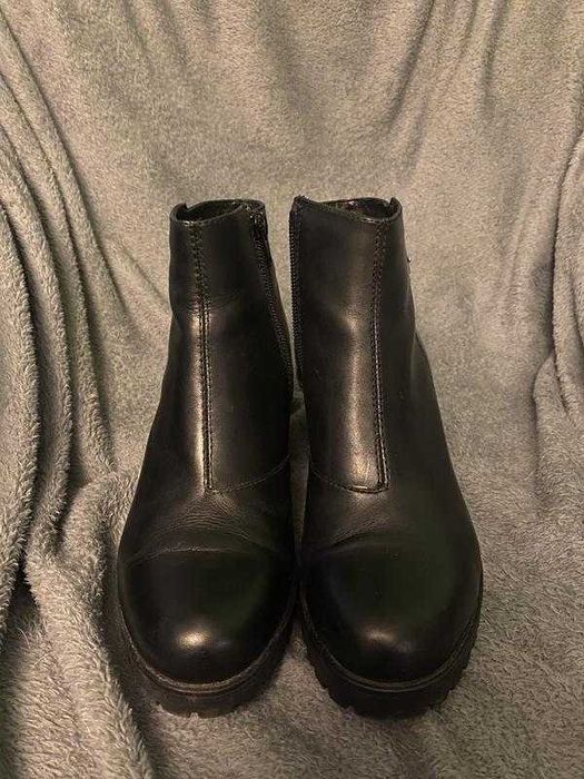 Шкіряні ботильйони Vagabond чорні