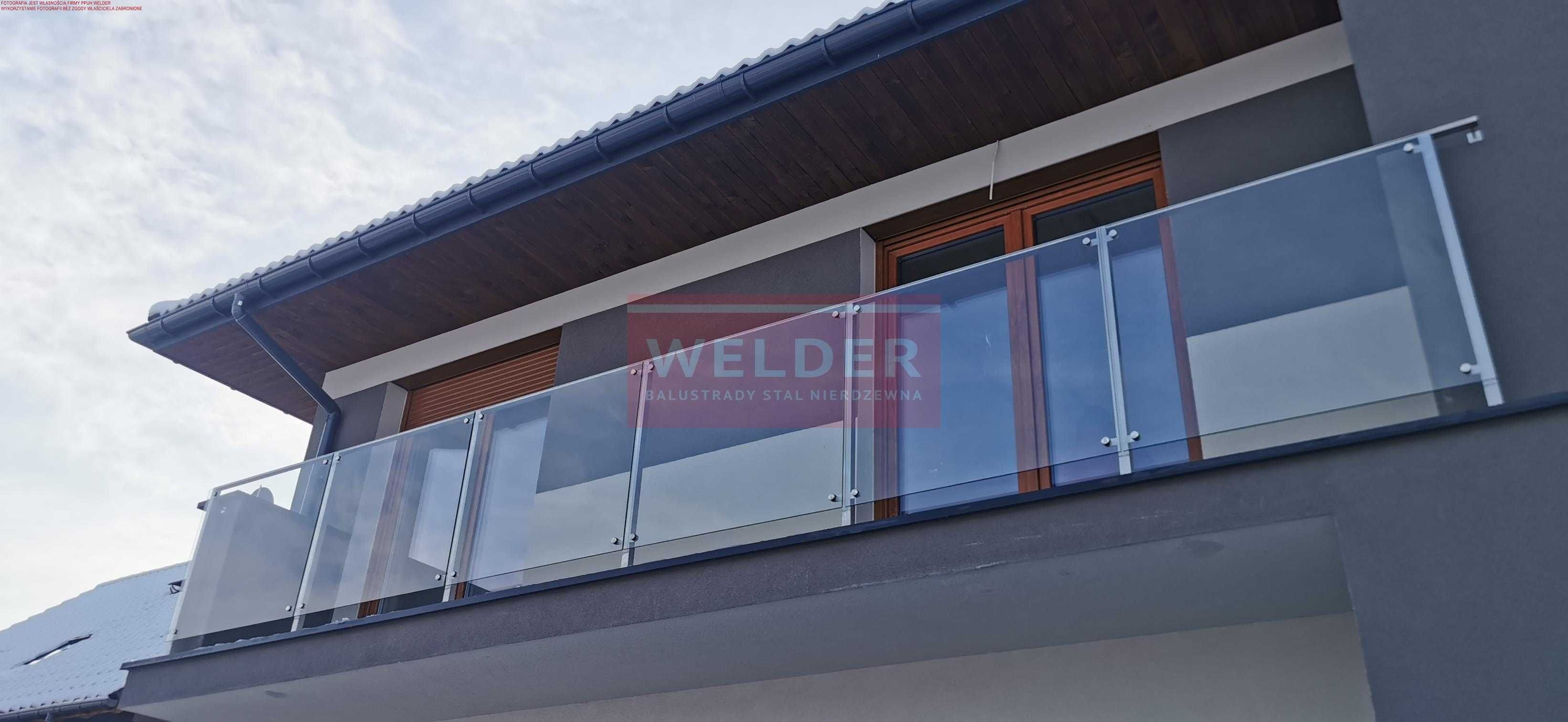Balustrady Balustrada Harfa Loft Szklana Nierdzewna Antracyt