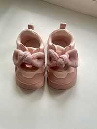 Туфельки-пінетки рожеві 19 розмір