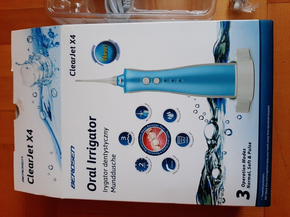 Ładowarka ClearJet x4 do irygator Berdsen