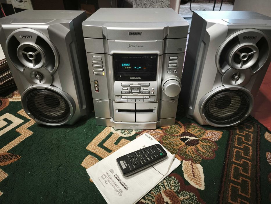 музыкальный центр sony mhc rg 110