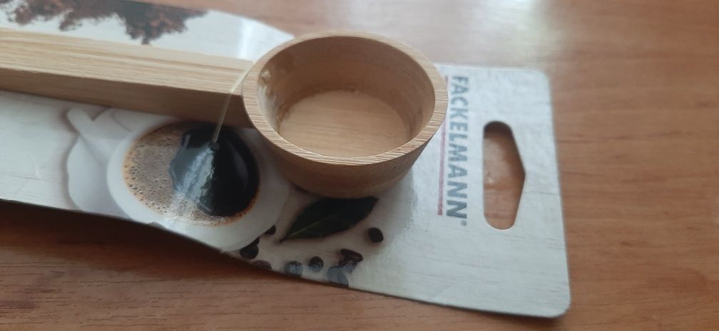 Łyżka miarka do kawy Fackelmann drewniana