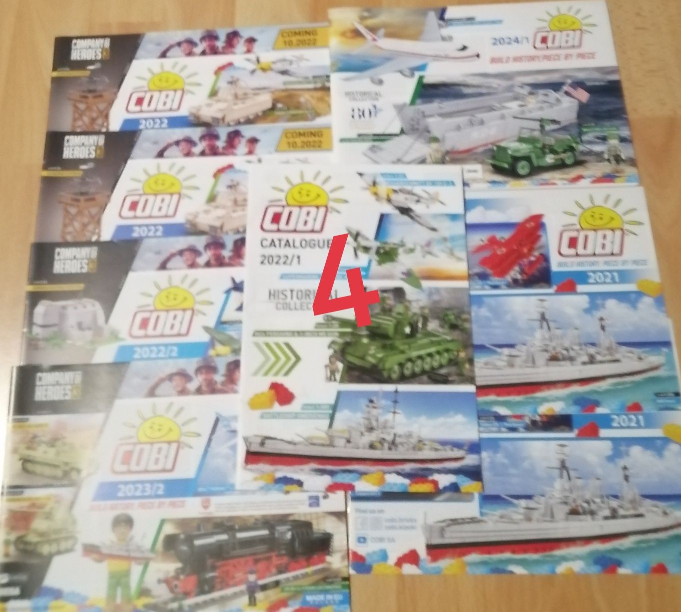 Klocki Cobi instrukcje od zestawów