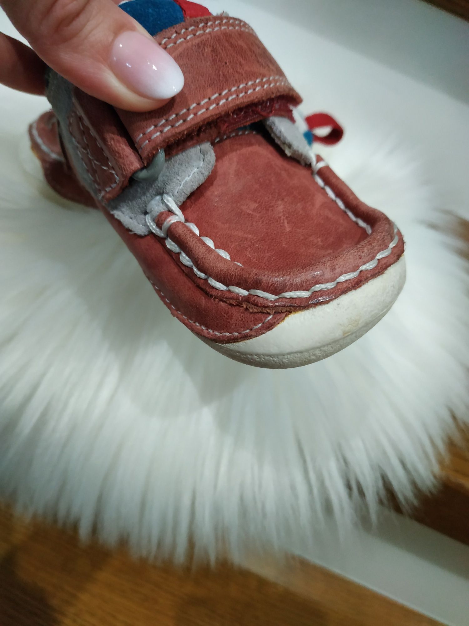 Buciki mokasyny dziecięce Clarks r.19