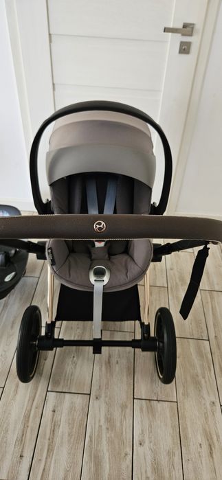 Wózek Cybex Priam 3.0 z nową spacerówką 2w1 lub 4w1 z bazą obrotową