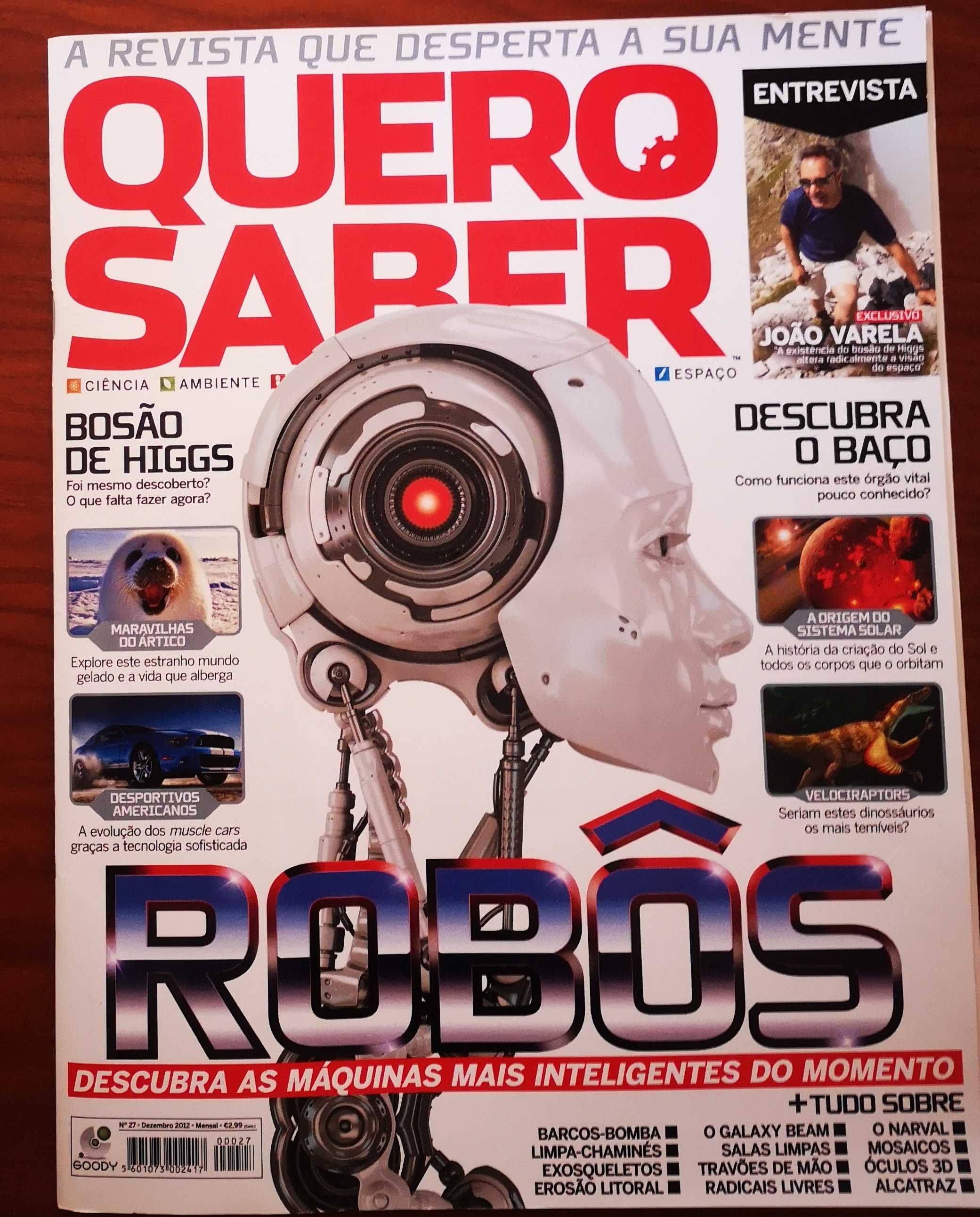 Revista "Quero Saber" - Robôs