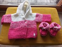 Zestaw, sweter, hand made