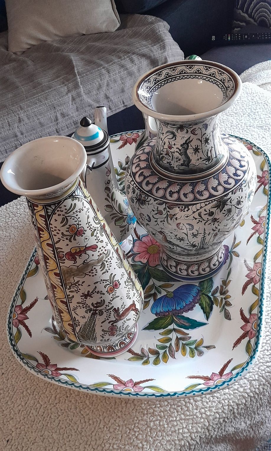 Louças Jarros antiga do século dezassete de Coimbra