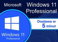 Windows 11 Professional Pro Klucz Licencja DOSTAWA 5 MINUT DOŻYWOTNIO