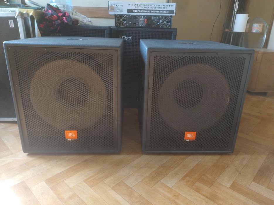 JBL  MP 418S subbas , subwoofer kolumna basowa pasywna , subbasy