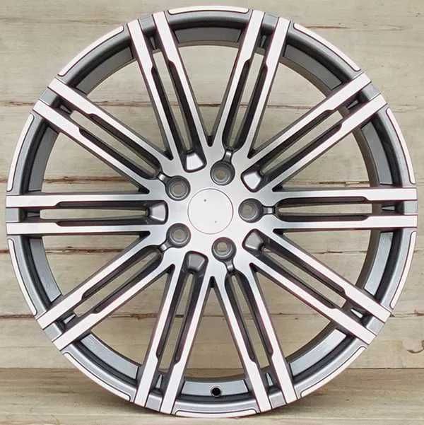 Alufelgi 21 5x112 ET19 ET26 9J 10J Porsche Cayenne VW Audi Q7 szare