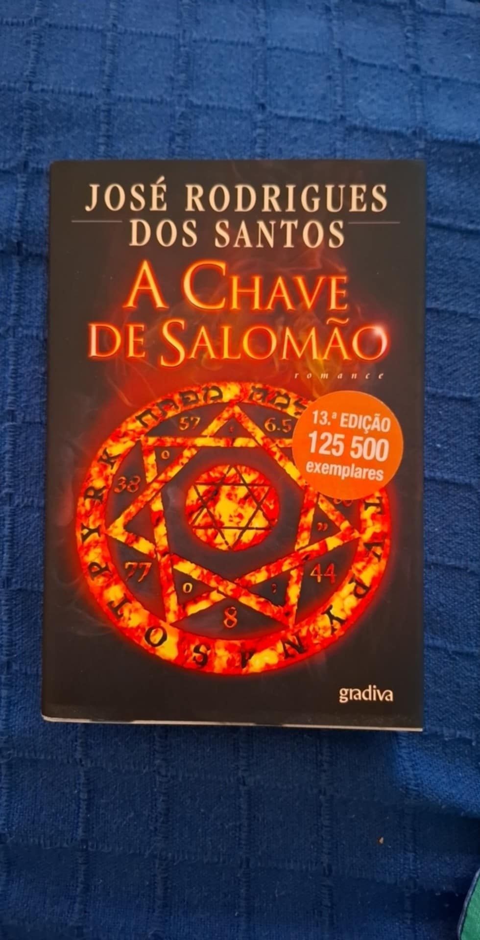 Livro A Chave de Salomão de José Rodrigues dos Santos