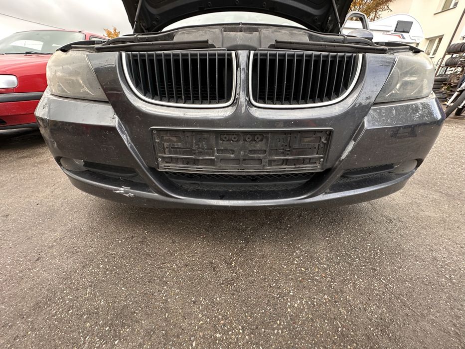 Przód BMW E91 E90 Sparkling graphite A22/7 zderzak maska lampy pas