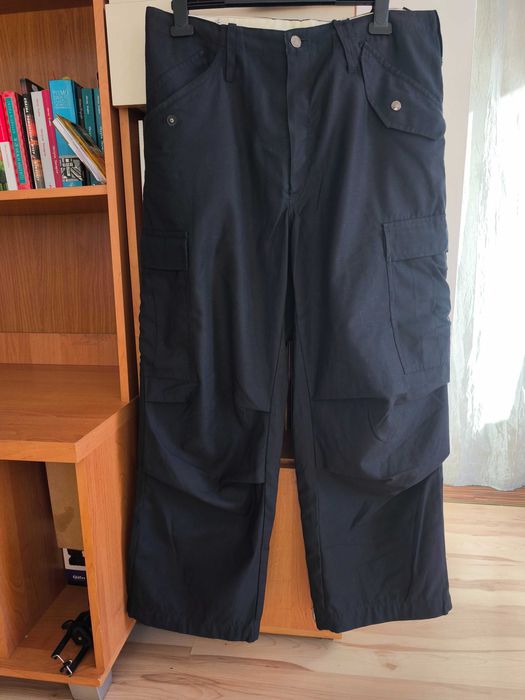 Wojskowe bojówki zimowe wysoka jakość 50 % bawełny  vintage