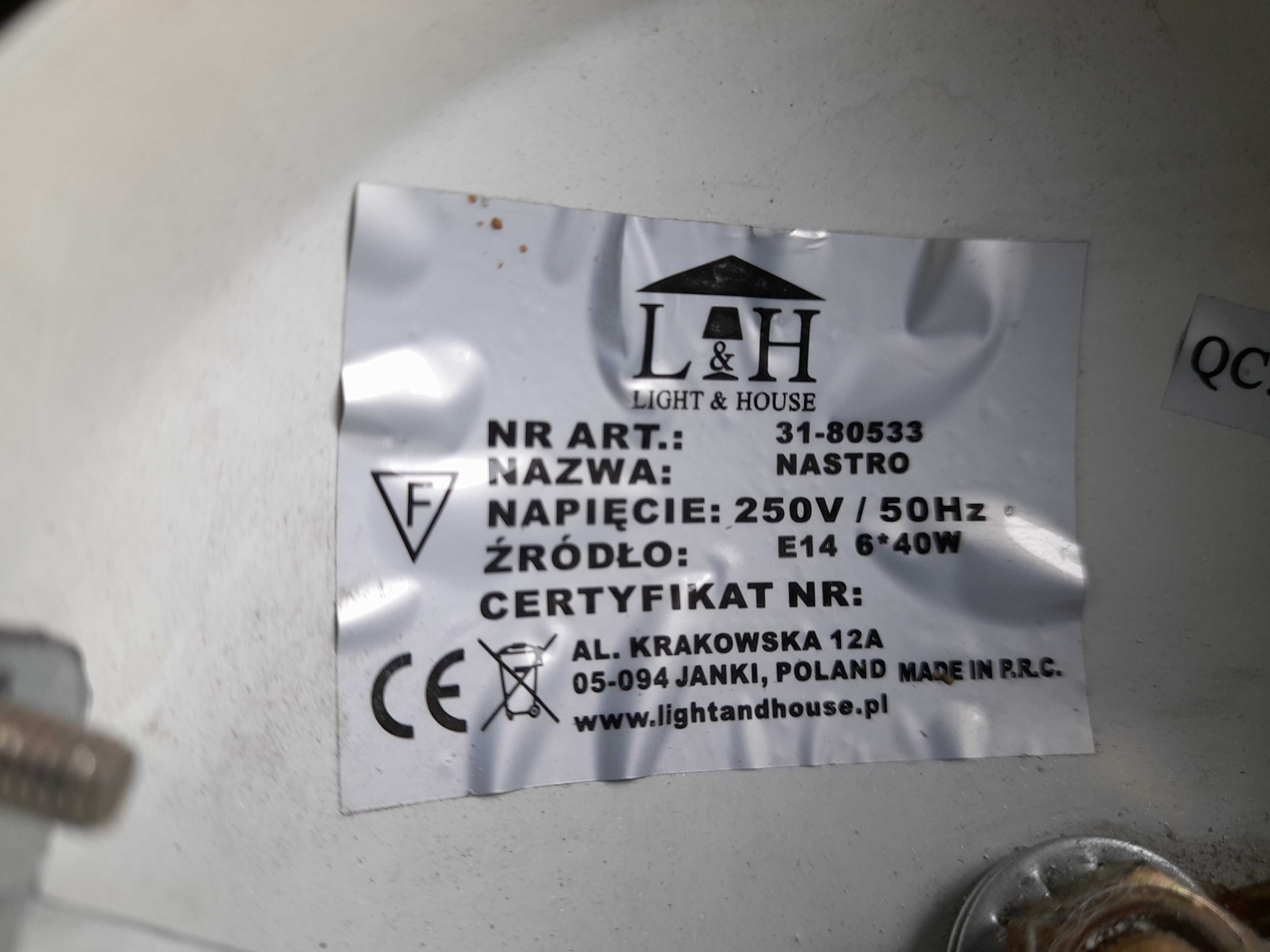Oryginalna lampa wisząca z aluminiowych wstęg, nowoczesny design