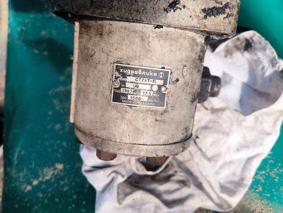 Pompa hydrauliczna 50 l/min . Z multiplikatorem nujn 100/unhz 500