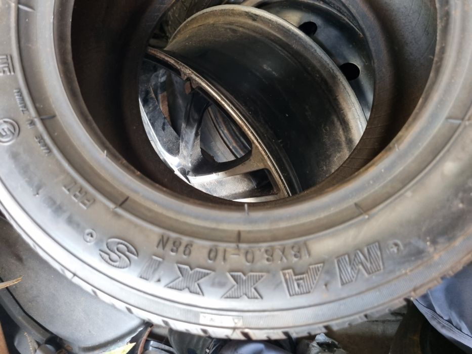 2 Nowe Opony 18x8.0-10 Maxxis 195 50 B10 96N 225 55 B12 104 Trelleborg